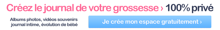 Idéal pour partager l'évolution de votre grossesse, uniquement avec vos proches