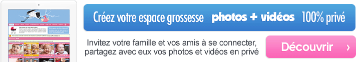 Créez votre espace grossesse privé et partagez avec vos proches