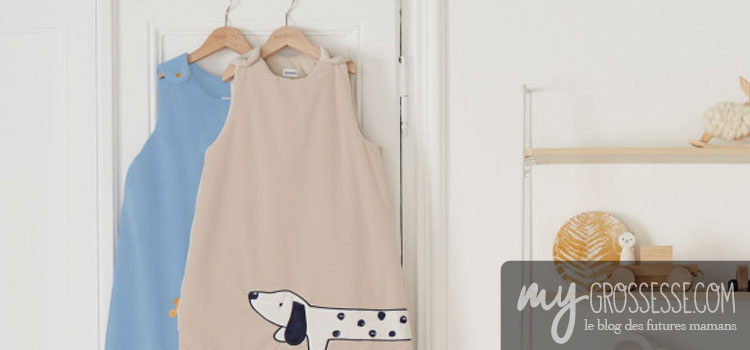 Gigoteuse et turbulette pour bébé